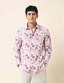 U.S. Polo Assn. Floral Printed Tailored Fit Shirt