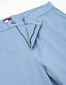 Tommy Hilfiger Kids Blue Solid Trousers for Smart Casual