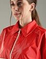 Tommy Hilfiger Regular-Fit Polyester Spread Collar Windcheater Jacket