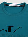 Calvin Klein Disrupted Outline Monologo T-Shirt