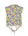 U.S. Polo Assn. Kids Girls Multi Colour Short Sleeve Printed Polo Shirt