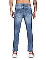 Flying Machine Michael Slim Tapered Fit Acid Wash Jeans