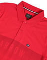 Arrow Sports Graphic Print Compact Cotton Polo Shirt