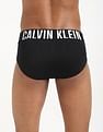 Calvin Klein Underwear Solid Multi Low Rise Briefs - Pack Of - 3