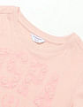 U.S. Polo Assn. Kids Girls Puff Print Relaxed Fit T-Shirt