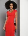 Tommy Hilfiger Midi Bodycon Ribbed Dress