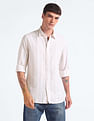 Flying Machine Vertical Stripe Slim Fit Shirt