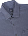 Arrow Patterned Weave Manhattan Slim Fit Shirt