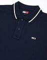 Tommy Hilfiger Solid Regular-Fit Cotton Polo Shirt
