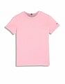 Tommy Hilfiger Kids Girls Logo Regular-Fit Cotton T-Shirt