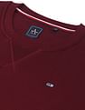 Arrow Sports Solid Crew Neck Sweat Shirt