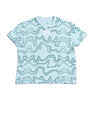 U.S. Polo Assn. Kids Boys Abstract Printed Regular Fit T-Shirt