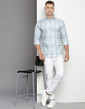 Calvin Klein Cotton Twill Plaid Shirt
