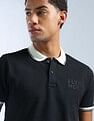Flying Machine Textured Color Of Home Polo Shirt