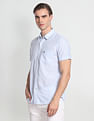 U.S. Polo Assn. Denim Co. Trebled Stripe Short Sleeve Shirt
