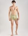 Calvin Klein Underwear Brown Solid Low Rise Trunk