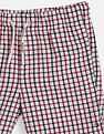 Tommy Hilfiger Kids Boys Checks Regular-Fit Cotton Shorts