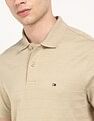 Tommy Hilfiger Self-Design Regular-Fit Cotton Polo Shirt