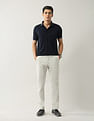 Arrow Solid Pure Cotton Polo Shirt