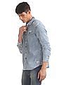 Flying Machine Striped Denim Shirt