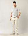 Arrow Textured Regular Fit Polo Shirt