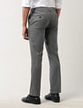 Arrow Regular Fit Textured Trousers