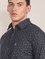 U.S. Polo Assn. Spread Collar Printed Casual Shirt