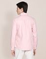 U.S. Polo Assn. Birdseye Dobby Textured Solid Shirt