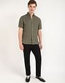 Tommy Hilfiger Solid Regular-Fit Linen Shirt