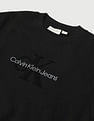 Calvin Klein Jeans Chenille Monologo Crewneck Sweatshirt