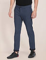 U.S. Polo Assn. Austin Trim Fit Textured Casual Trousers