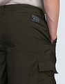 Flying Machine Cobain Loose Fit Mid Rise Cargos