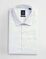 Arrow Geometric Printed Manhattan Slim Fit Shirt