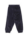 U.S. Polo Assn. Kids Glitter Tape Velvet Track Pants