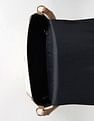 Tommy Hilfiger Solid Brown Polyester Sling Bag