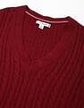 Tommy Hilfiger Regular-Fit Nylon V-Neck Sweater