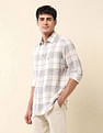 U.S. Polo Assn. Plaid Checked Tailored Fit Shirt