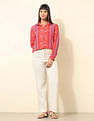 U.S. Polo Assn. Women Relaxed Fit Boho Printed Shirt