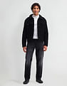 U.S. Polo Assn. Denim Co. Slim Fit Corduroy Sherpa Jacket