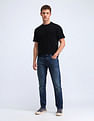 Flying Machine Slash Slim Tapered Jeans