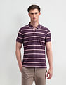Arrow Sport Horizontal Striped Regular Polo Shirt