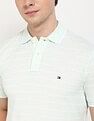 Tommy Hilfiger Striped Regular-Fit Cotton Polo Shirt