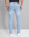 AD by Arvind Skinny Fit Distressed Jeans