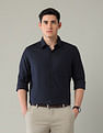 Arrow Iconic Textured Liberty Classic Fit Shirt