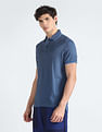 Tommy Hilfiger Two Tone Textured Polo Shirt