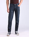 Flying Machine Slash Slim Tapered Fit Blue Jeans
