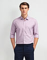 Arrow Liberty Classic Fit Micro Checked Shirt