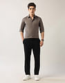 Arrow Newyork Textured Brooklyn Ultra Slim Fit Shirt