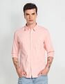 Flying Machine Vertical Stripe Slim Fit Shirt