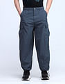 Flying Machine Cobain Loose Fit Mid Rise Cargos